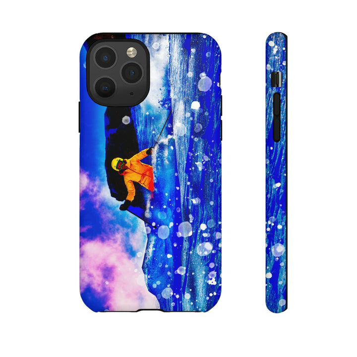 Cute IPhone Case | iPhone 15 Case | iPhone 15 Pro Max Case, Iphone 14 Case, Iphone 14 Pro Max Case IPhone Case for Art Lovers, Skier Mountain - Studio40ParkLane