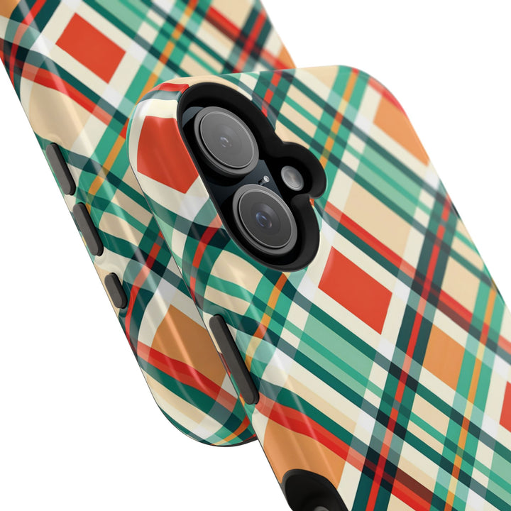 Checkered Plaid Magsafe Gift for Her Cute Phone Case for Iphone, | iPhone 16 | iPhone 15 Pro Max, Iphone 14 Pro Max, 13 12 11 10 9 8 7 - Studio40ParkLane