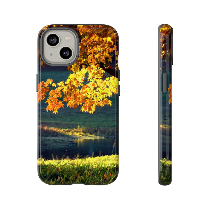 Impact Resistant, Fall Leaves Collage, Cute Phone Cases for Samsung S24, S23, S22, S21, IPhone 15 pro Iphone 14 pro Iphone 13 IPhone 12 Iphone 11 - Studio40ParkLane
