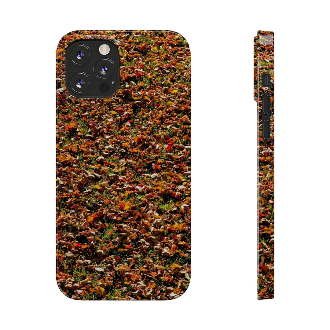 Slim Cute Phone Cases for Iphone - | iPhone 15 Case | iPhone 15 Pro Max Case, Iphone 14 Case, Iphone 14 Pro Max, Iphone 13, New England Fall Leaves - Studio40ParkLane