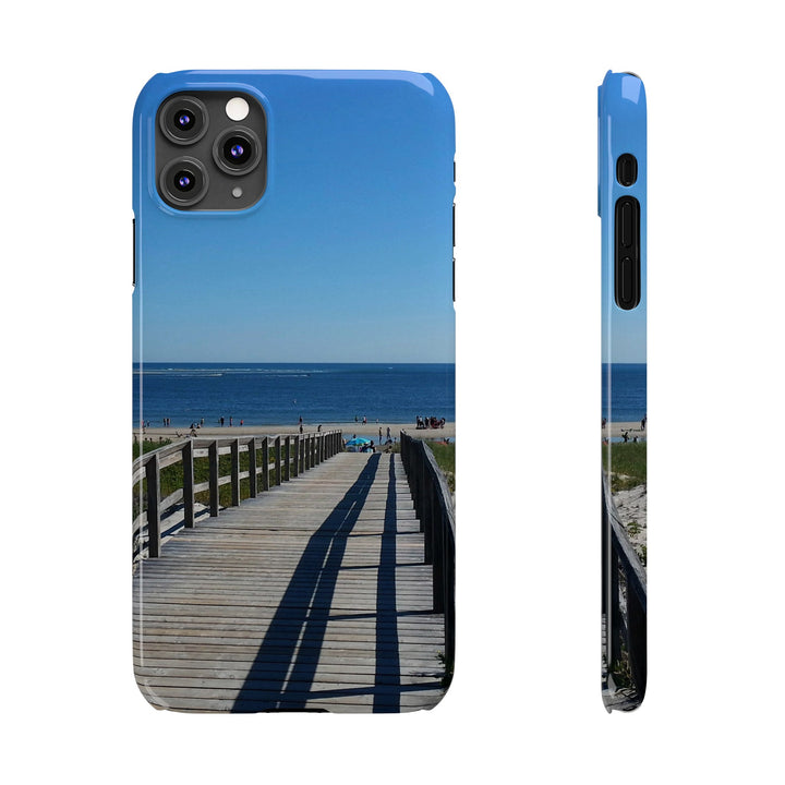 Slim Cute Phone Cases for Iphone - | iPhone 15 Case | iPhone 15 Pro Max Case, Iphone 14 Case, Iphone 14 Pro Max, Iphone 13, Summer Beach Walk - Studio40ParkLane