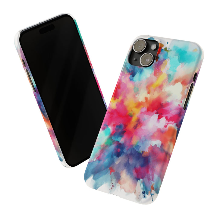 Slim Paint Splash Gift for Her Cute Phone Cases for Iphone 16 Pro Max | iPhone 15 Case | iPhone 15 Pro Max Case, Iphone 14, Iphone 14 Pro Max, Iphone 13 12 11 8 7 - Studio40ParkLane