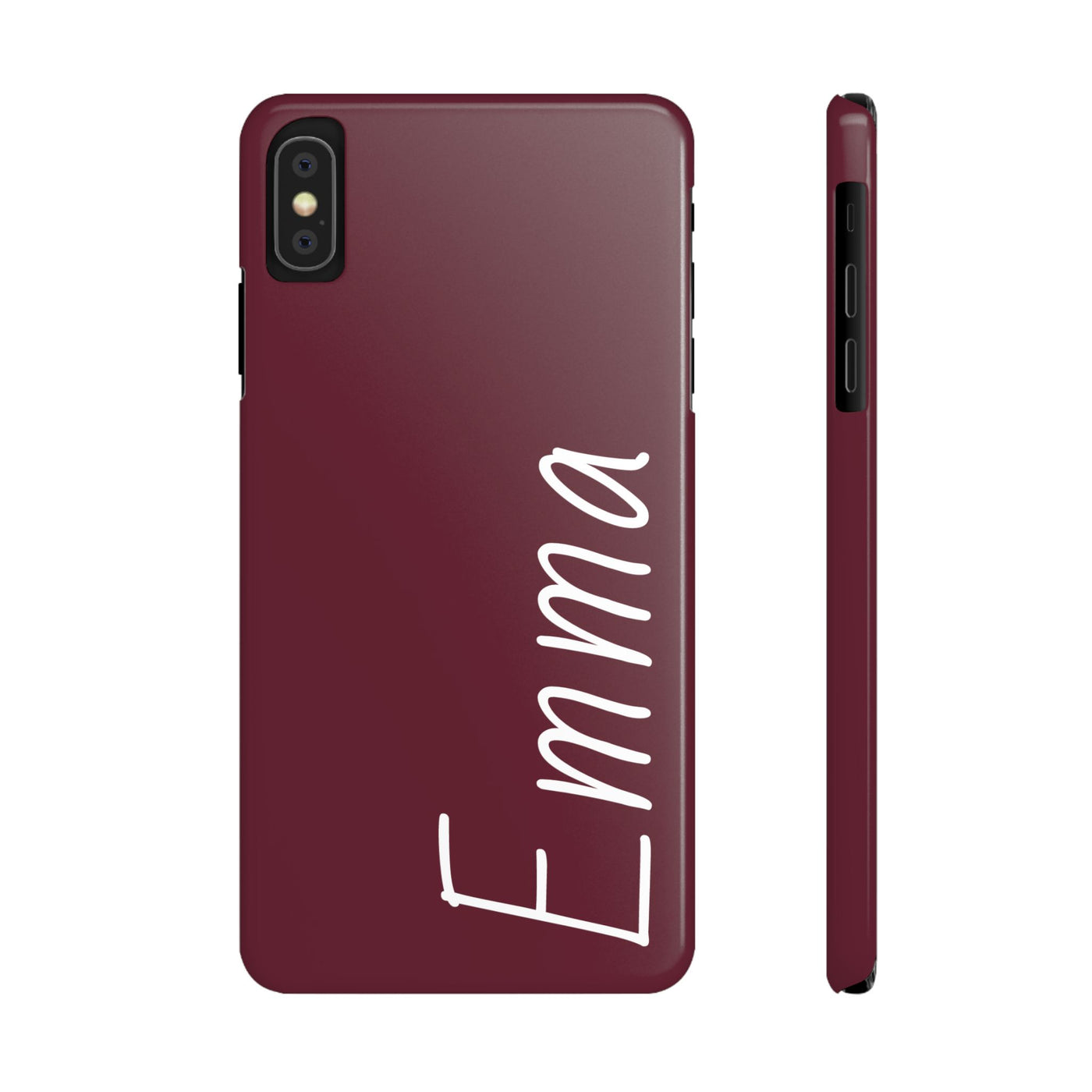 Personalized Initial Name Custom Slim Phone Cases for Iphone 16 Pro Max | iPhone 15 Case | iPhone 15 Pro Max Case, Iphone 14, 13, 12, 11, 10, 8, 7 - Studio40ParkLane