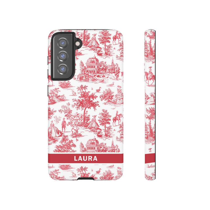 Premium Tough Personalized Initial Custom Gift Cute Phone Cases for Samsung Galaxy S24, S23, S22, S21 Plus, Ultra, Iphone 16, 15, 14 Pro Max - Studio40ParkLane