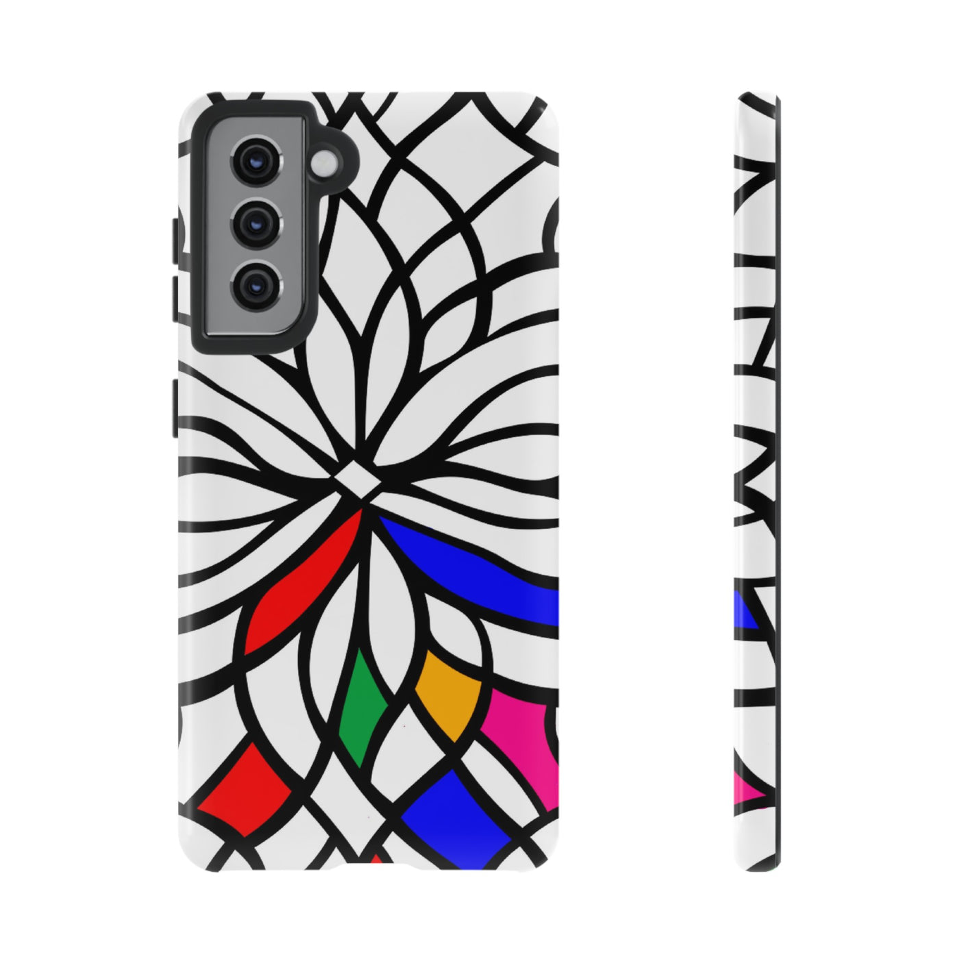 Impact Resistant, Colored Mosaic, Cute Phone Cases for Samsung S24, S23, S22, S21, IPhone 15 pro Iphone 14 pro Iphone 13 IPhone 12 Iphone 11