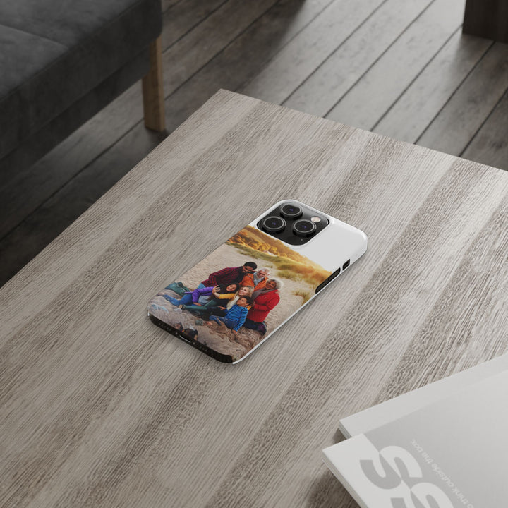 Slim Custom Personalized Family Photo Phone Cases for Iphone 16 | iPhone 15 Case | iPhone 15 Pro Max Case, Iphone 14, Iphone 14 Pro Max, Iphone 13, Slim - Studio40ParkLane