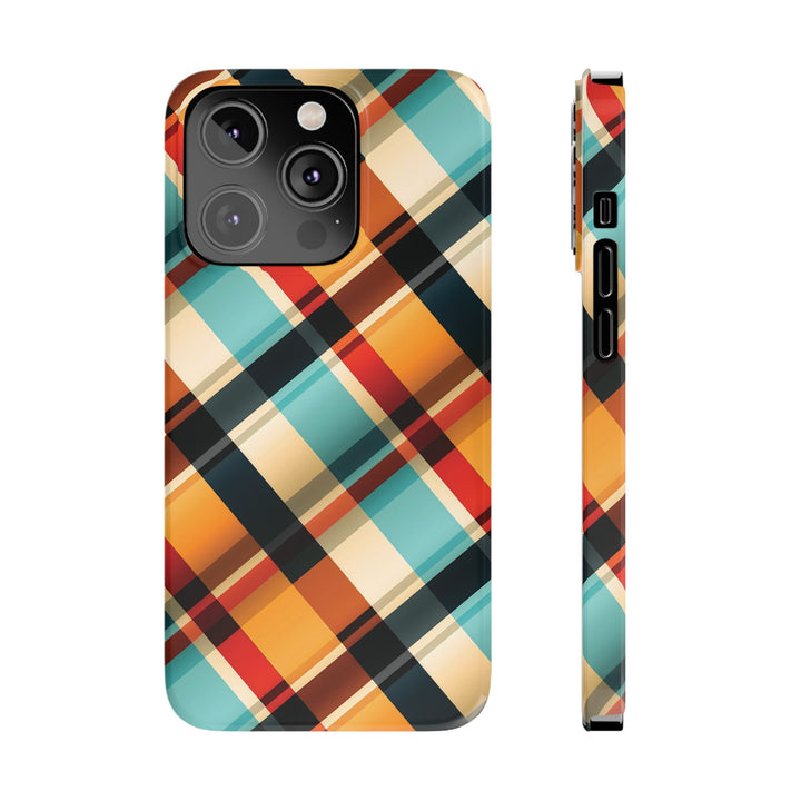 Slim Checkered Plaid Gift for Her Cute Phone Cases for Iphone 16 Pro Max | iPhone 15 Case | iPhone 15 Pro Max Case, Iphone 14, 13, 12, 11, 10, 8, 7 - Studio40ParkLane