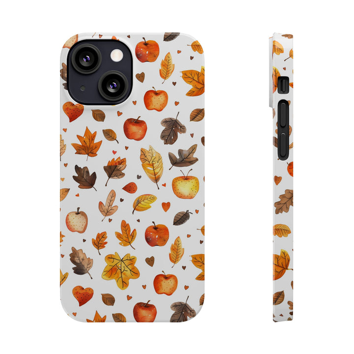 Slim Fall Autumn Leaves Gift for Her Cute Phone Cases for Iphone 16 | iPhone 15 Case | iPhone 15 Pro Max Case, Iphone 14, Iphone 14 Pro Max, Iphone 13, Slim - Studio40ParkLane