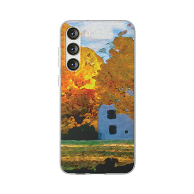 Cute Flexi Samsung Phone Cases, New England Fall Colors Galaxy S23 Phone Case, Samsung S22 Case, Samsung S21 Case, S20 Plus