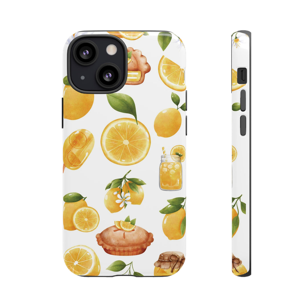 Cute IPhone Case | Summer Fruit Lemon, iPhone 15 Case | iPhone 15 Pro Case, Iphone 14 Case, Iphone 14 Pro Max Case, Protective Iphone Case - Studio40ParkLane