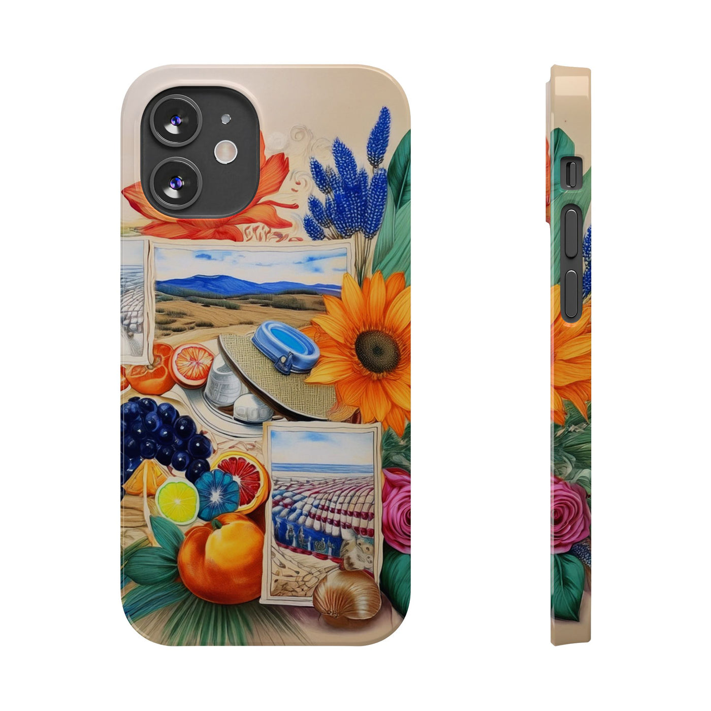 Slim Trendy Fall Coquette Collage Gift for Her Cute Phone Cases for Iphone 16 Cases | iPhone 15 Case | iPhone 15 Pro Max Case, Iphone 14 Case, Iphone 13, Slim