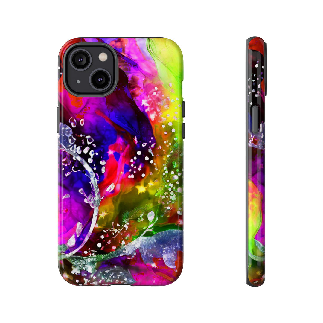 Impact Resistant, Multi Color Marble, Cute Phone Cases for Samsung S24, S23, S22, S21, IPhone 15 pro Iphone 14 pro Iphone 13 IPhone 12 Iphone 11 - Studio40ParkLane