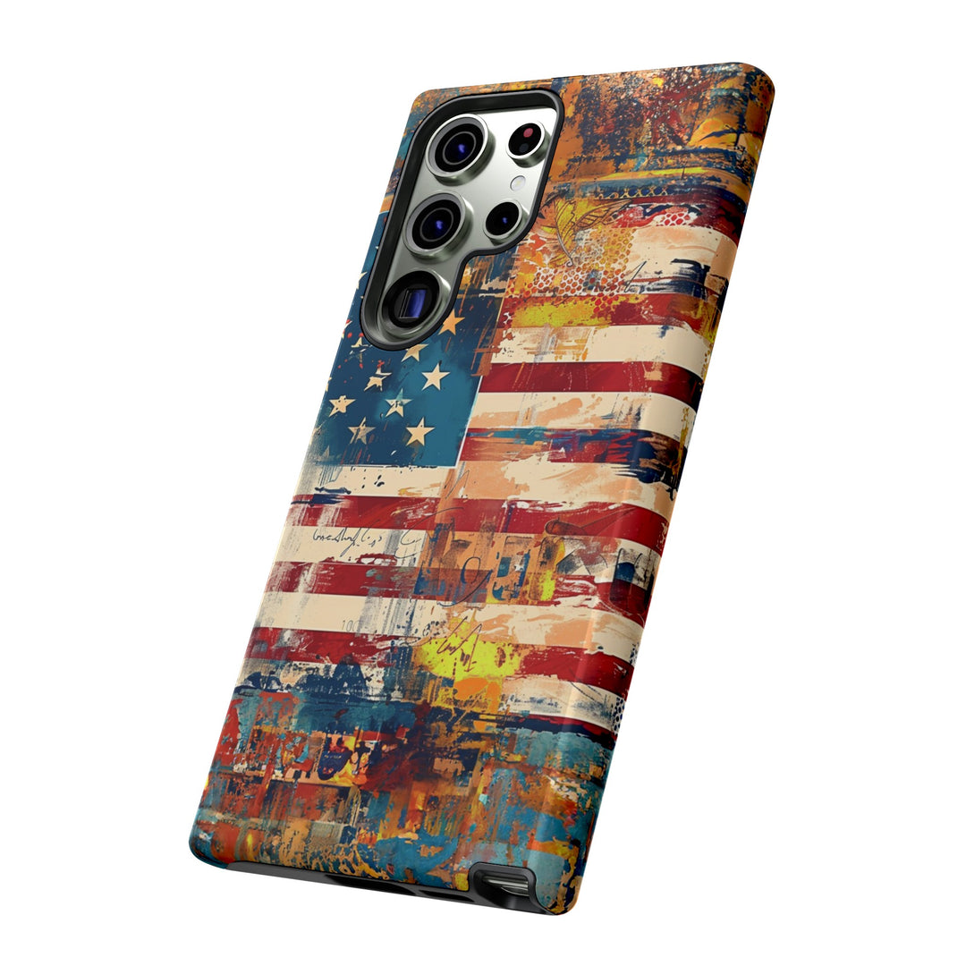 Impact Resistant, American Flag, Cute Phone Cases for Samsung S24, S23, S22, S21, IPhone 15 pro Iphone 14 pro Iphone 13 IPhone 12 Iphone 11 - Studio40ParkLane