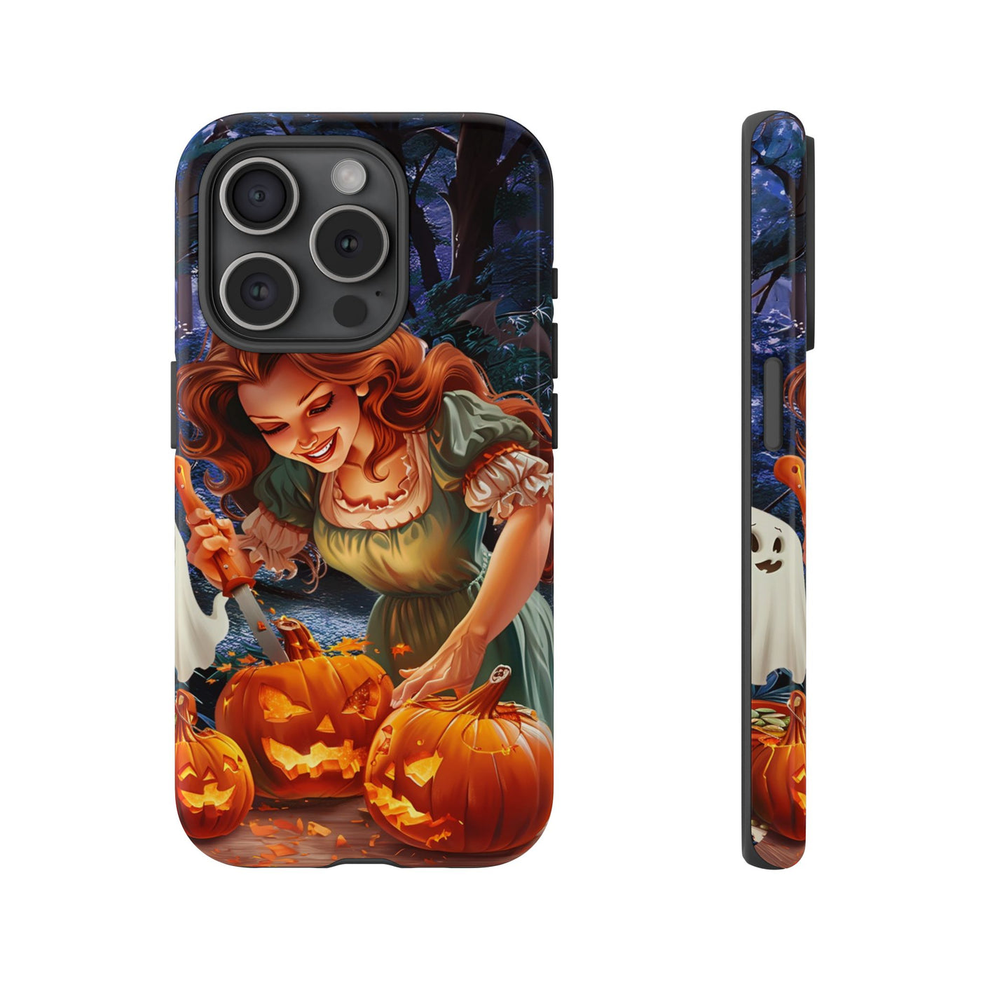 Autumn Fall Pumpkin Fairy Gift for Her Cute Phone Case for, Samsung Galaxy S24, S23, S22, S21, IPhone 16 Case | Iphone 15, Iphone 14, IPhone 13 Case