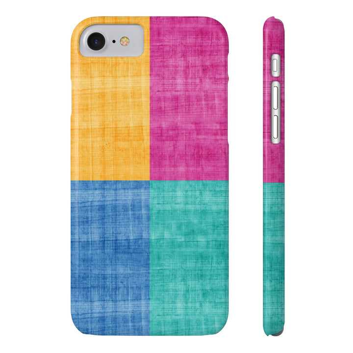 Slim Cute Phone Cases for Iphone | iPhone 15 Case | iPhone 15 Pro Max Case, Iphone 14, Iphone 14 Pro Max, Iphone 13, Abstract Color Blocks - Studio40ParkLane