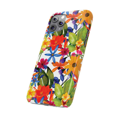 Slim Spring Flowers Gift for Her Cute Phone Cases for Iphone 16 Pro Max | iPhone 15 Case | iPhone 15 Pro Max Case, Iphone 14, 13, 12, 11, 10, 8, 7 - Studio40ParkLane