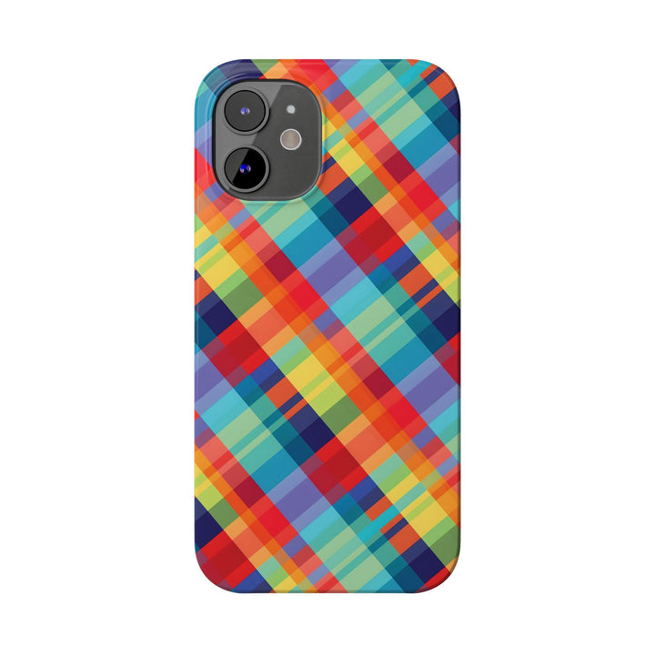 Slim Checkered Plaid Gift for Her Cute Phone Cases for Iphone 16 Pro Max | iPhone 15 Case | iPhone 15 Pro Max Case, Iphone 14, 13, 12, 11, 10, 8, 7 - Studio40ParkLane