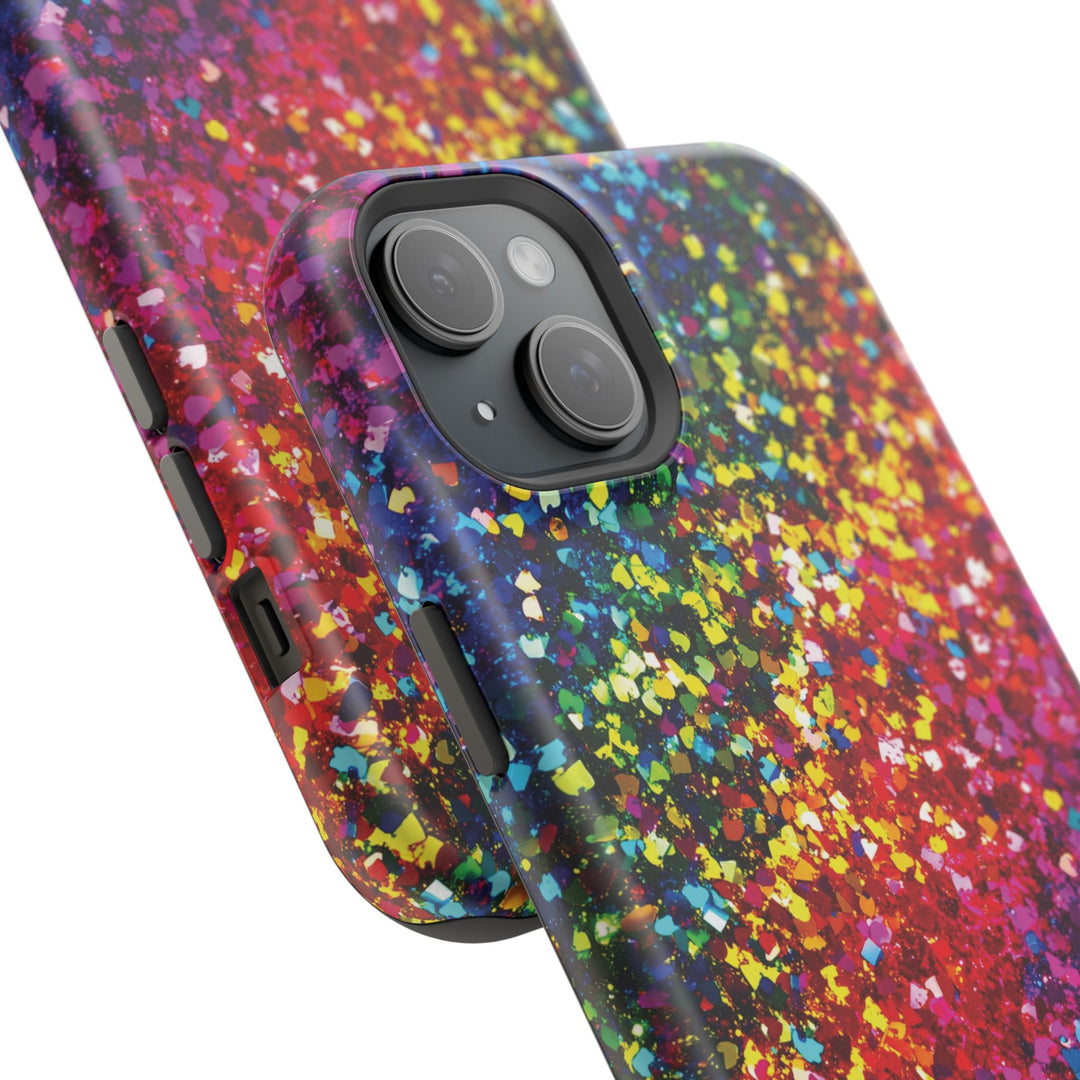 Non Glitter Color Composition Magsafe Cute Phone Case for Iphone Gift for Her, | iPhone 15 Case | iPhone 15 Pro Max Case, Iphone 14, Iphone 14 Pro Max, Iphone 13, Iphone 16 - Studio40ParkLane