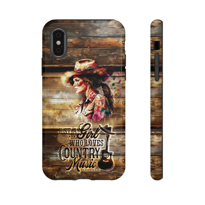 Cute IPhone Case | Country Music Girl iPhone 15 Case | iPhone 15 Pro Case, Iphone 14 Case, Iphone 14 Pro Max Case, Protective Iphone Case - Studio40ParkLane