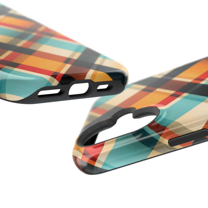 Checkered Plaid Magsafe Gift for Her Cute Phone Case for Iphone, | iPhone 16 | iPhone 15 Pro Max, Iphone 14 Pro Max, 13 12 11 10 9 8 7 - Studio40ParkLane