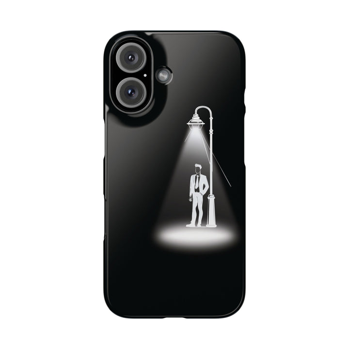 Slim Mystery Man Spotlight Gift for Her Cute Phone Cases for Iphone 16 Pro Max | iPhone 15 Case | iPhone 15 Pro Max Case, Iphone 14, 13, 12, 11, 10, 8, 7 - Studio40ParkLane