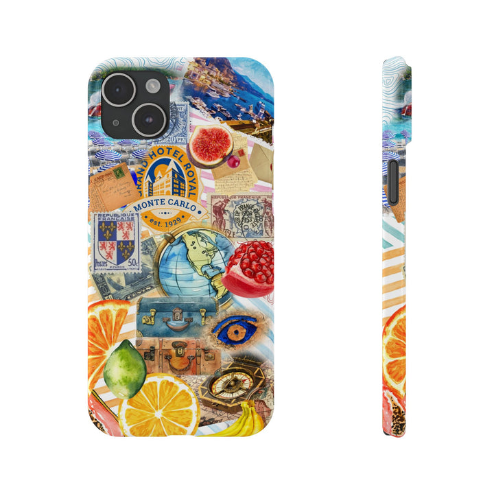 Slim Trendy French Coquette Collage Gift for Her Cute Phone Cases for Iphone 16 Cases | iPhone 15 Case | iPhone 15 Pro Max Case, Iphone 14 Case, Iphone 13, Slim - Studio40ParkLane