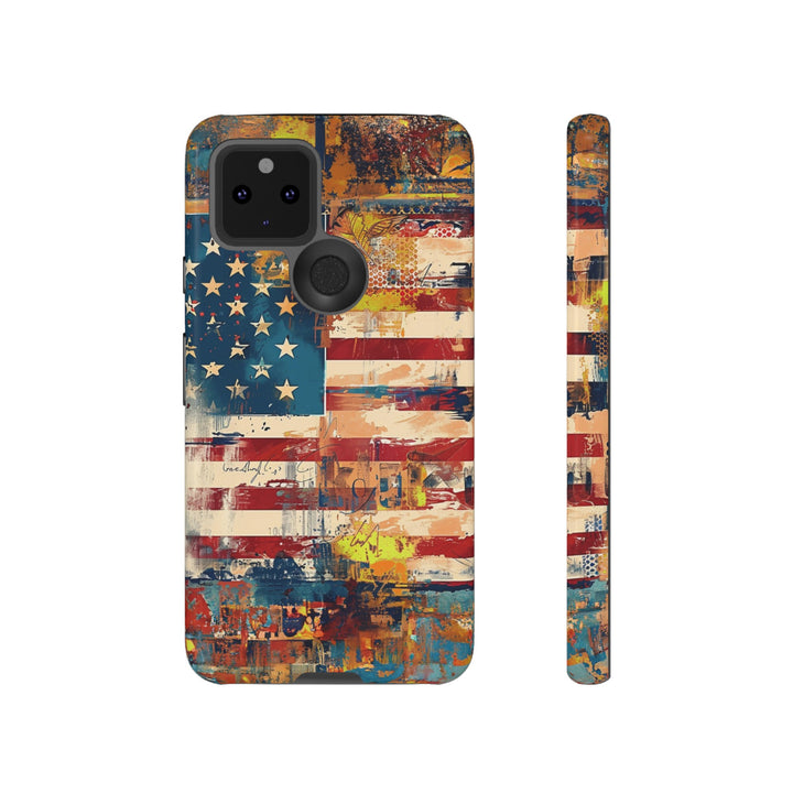 Impact Resistant, American Flag, Cute Phone Cases for Samsung S24, S23, S22, S21, IPhone 15 pro Iphone 14 pro Iphone 13 IPhone 12 Iphone 11 - Studio40ParkLane