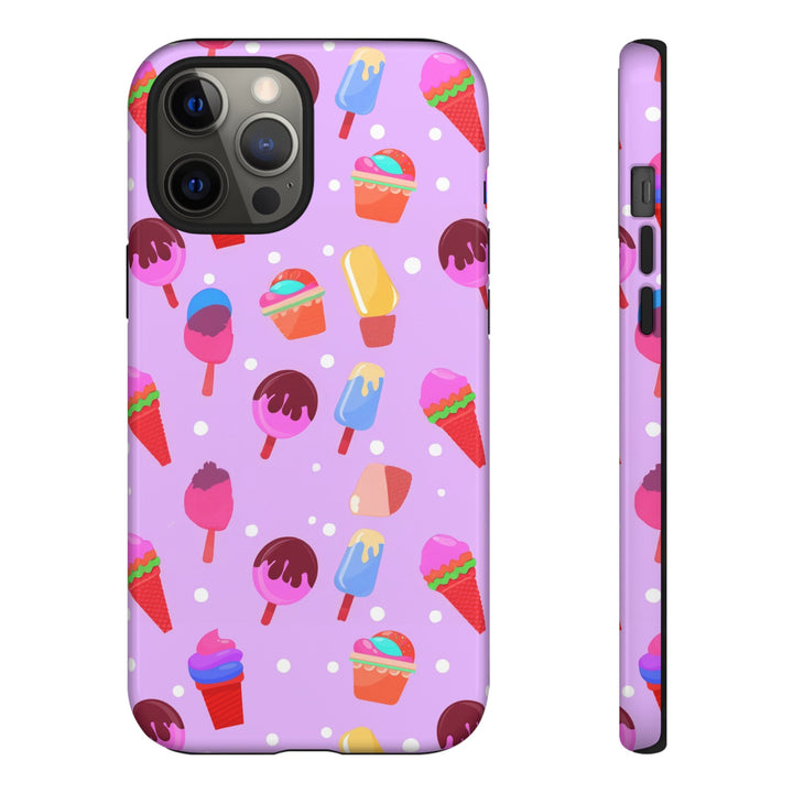 Cute Samsung Case | Cool Iphone Case | Summer Pink Ice - Cream, Samsung S24, S23, S22, S21, IPhone 15 Case | Iphone 14 Case, Iphone 13 Case - Studio40ParkLane