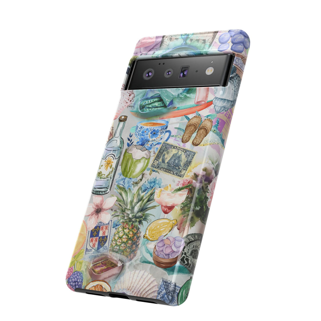 Impact Resistant, Travel Coquette Collage, Cute Phone Cases for Samsung S24, S23, S22, S21, IPhone 15 pro Iphone 14 pro Iphone 13 IPhone 12 Iphone 11 - Studio40ParkLane