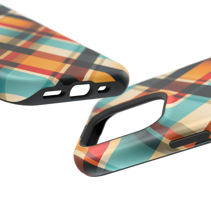 Checkered Plaid Magsafe Gift for Her Cute Phone Case for Iphone, | iPhone 16 | iPhone 15 Pro Max, Iphone 14 Pro Max, 13 12 11 10 9 8 7 - Studio40ParkLane