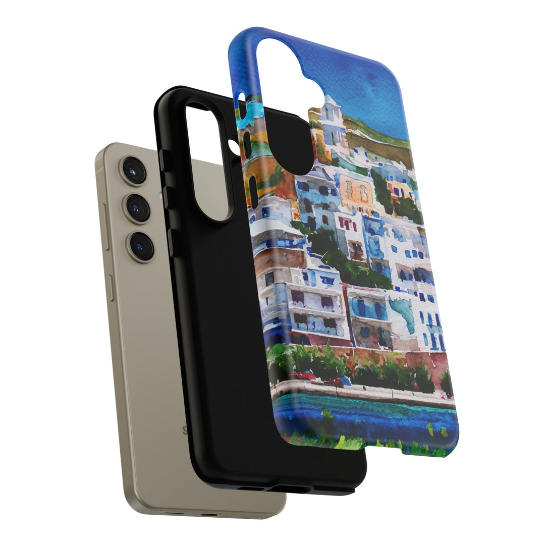 Impact Resistant, Greece House, Cute Phone Cases for Samsung S24, S23, S22, S21, IPhone 15 pro Iphone 14 pro Iphone 13 IPhone 12 Iphone 11 - Studio40ParkLane