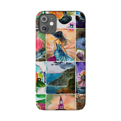 Travel Coquette Collage Slim Cute Phone Cases for Iphone  | iPhone 15 Case | iPhone 15 Pro Max Case, Iphone 14, Iphone 14 Pro Max, Iphone 13