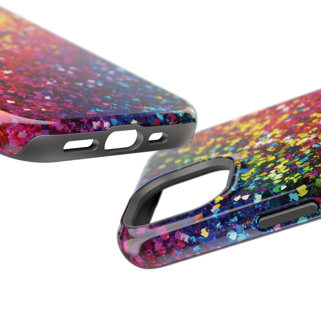 Non Glitter Color Composition Magsafe Cute Phone Case for Iphone Gift for Her, | iPhone 15 Case | iPhone 15 Pro Max Case, Iphone 14, Iphone 14 Pro Max, Iphone 13, Iphone 16 - Studio40ParkLane