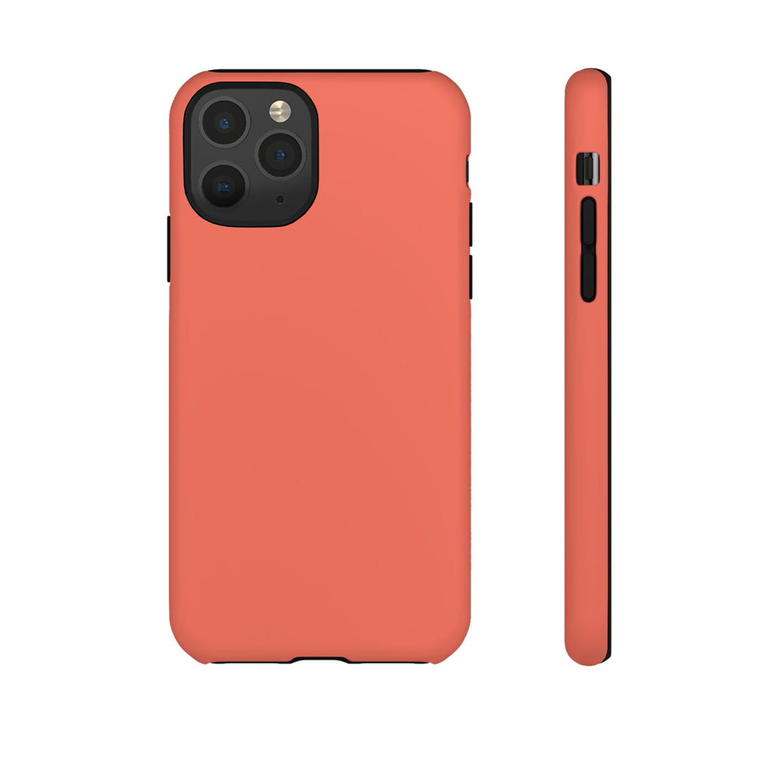 Premium Tough Coral Pink Orange Gift for Her Cute Phone Cases for Samsung S25 S24, S23, S22, S21, Iphone, 16, 15, 14, 13 Pro Max Ultra - Studio40ParkLane