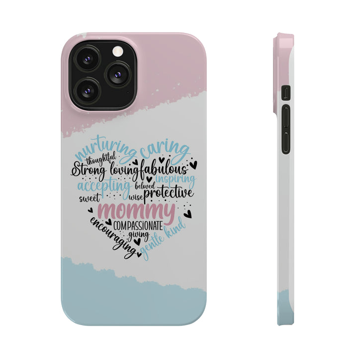 Slim Cute Phone Cases for Iphone - | iPhone 15 Case | iPhone 15 Pro Max Case, Iphone 14 Case, Iphone 14 Pro Max, Iphone 13, Mother&