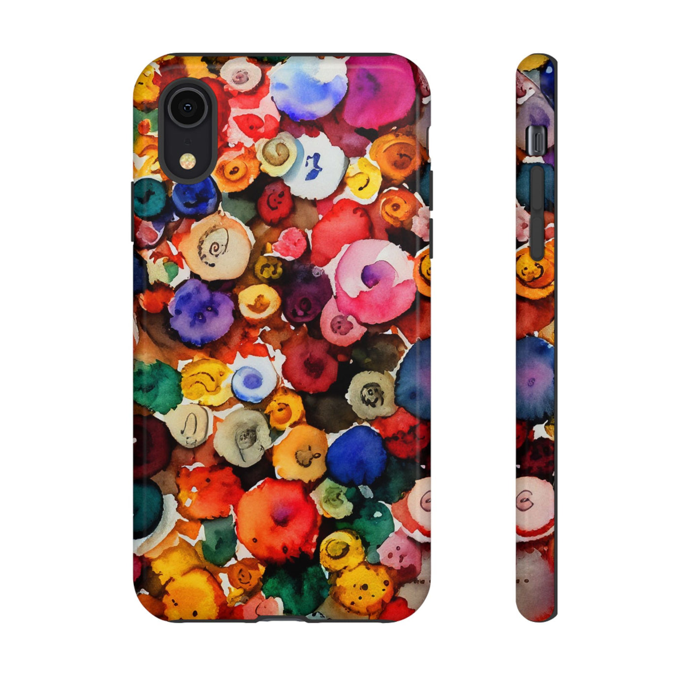 Impact Resistant, Fall Colors Buttons, Cute Phone Cases for Samsung S24, S23, S22, S21, IPhone 15 pro Iphone 14 pro Iphone 13 IPhone 12 Iphone 11