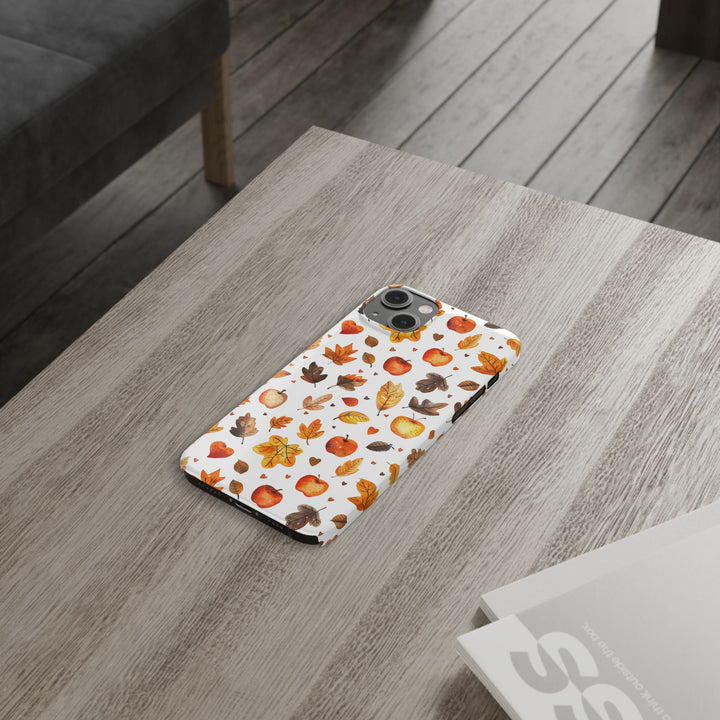 Slim Fall Autumn Leaves Gift for Her Cute Phone Cases for Iphone 16 | iPhone 15 Case | iPhone 15 Pro Max Case, Iphone 14, Iphone 14 Pro Max, Iphone 13, Slim - Studio40ParkLane