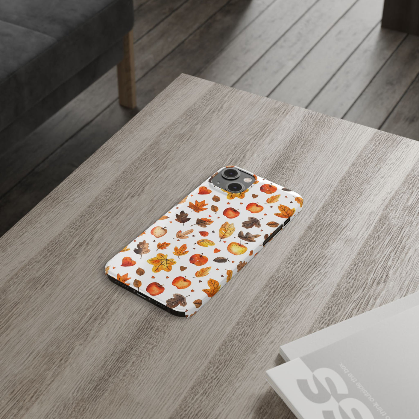 Fall Autumn Leaves Gift for Her Cute Phone Cases for Iphone 16 | iPhone 15 Case | iPhone 15 Pro Max Case, Iphone 14, Iphone 14 Pro Max, Iphone 13, Slim