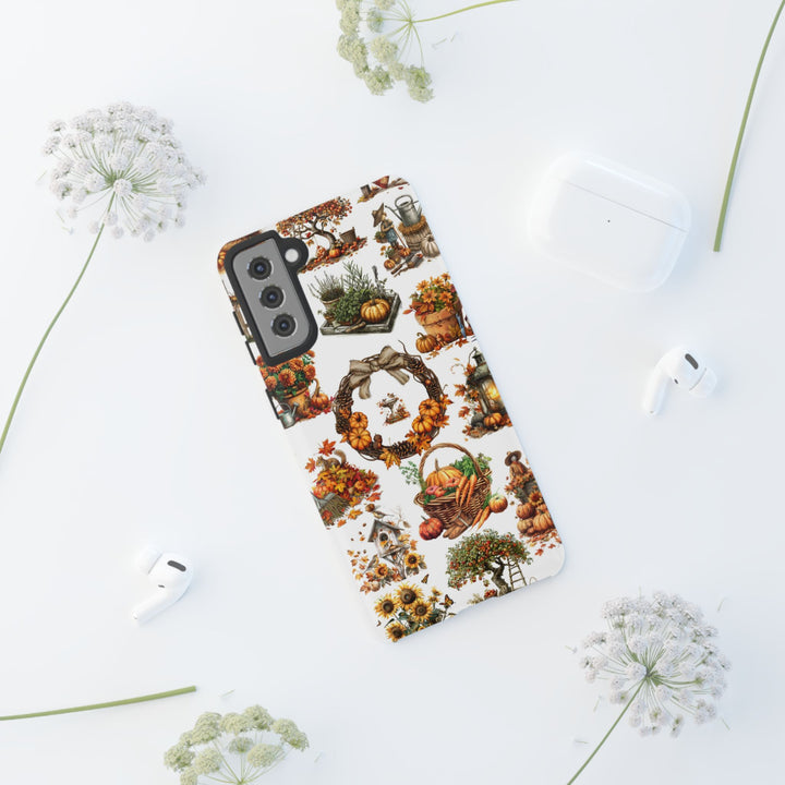 Impact Resistant, Fall Leaves Collage, Cute Phone Cases for Samsung S24, S23, S22, S21, IPhone 15 pro Iphone 14 pro Iphone 13 IPhone 12 Iphone 11 - Studio40ParkLane