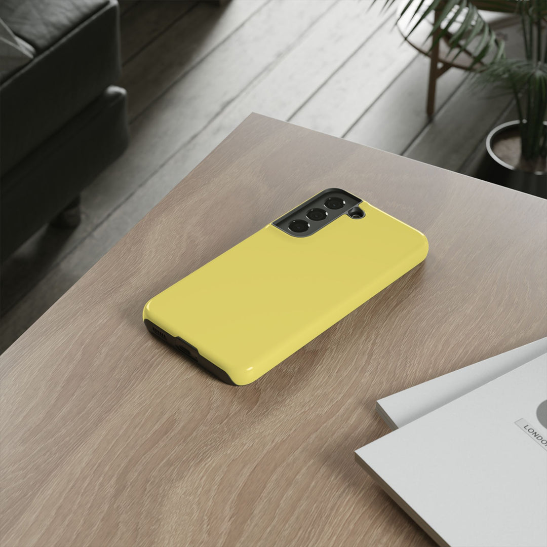 Premium Tough Light - Yellow Gift for Her Cute Phone Cases for Samsung S25 S24, S23, S22, S21, Iphone, 16, 15, 14, 13 Pro Max Ultra - Studio40ParkLane