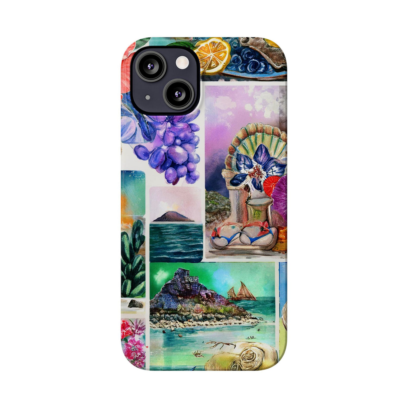 Slim Travel Coquette Collage Cute Phone Cases for Iphone  | iPhone 15 Case | iPhone 15 Pro Max Case, Iphone 14, Iphone 14 Pro Max, Iphone 13