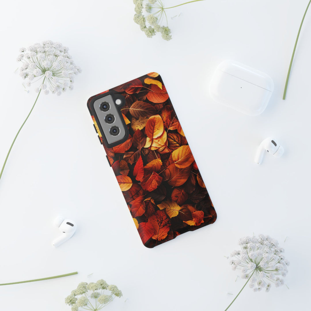 Autumn Fall Leaves Gift for Her Cute Phone Case for, Samsung Galaxy S24, S23, S22, S21, IPhone 16 Case | Iphone 15, Iphone 14, IPhone 13 Case - Studio40ParkLane