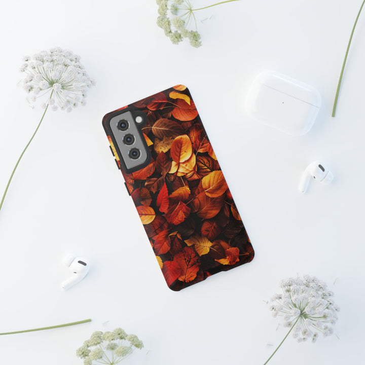 Autumn Fall Leaves Gift for Her Cute Phone Case for, Samsung Galaxy S24, S23, S22, S21, IPhone 16 Case | Iphone 15, Iphone 14, IPhone 13 Case - Studio40ParkLane