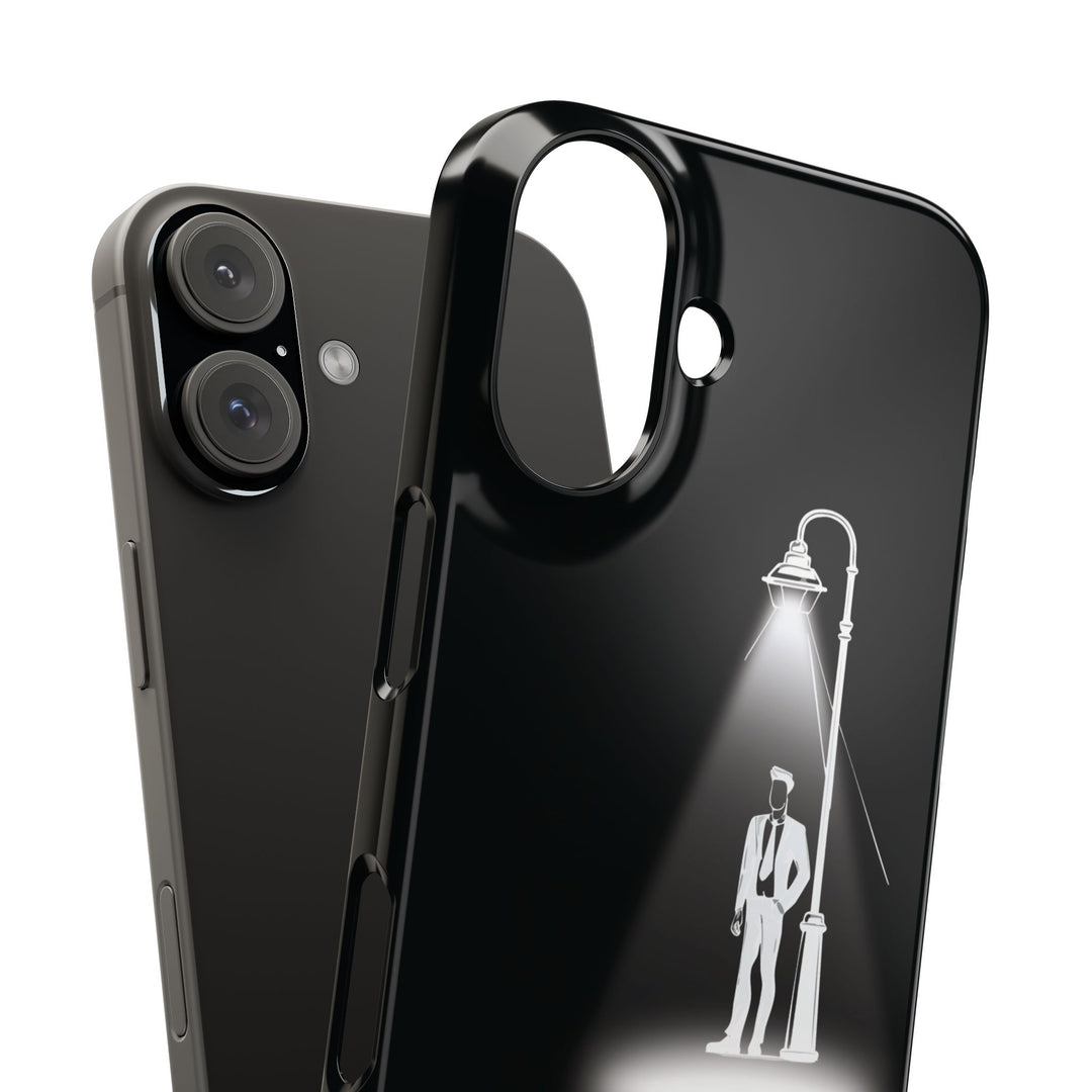 Slim Mystery Man Spotlight Gift for Her Cute Phone Cases for Iphone 16 Pro Max | iPhone 15 Case | iPhone 15 Pro Max Case, Iphone 14, 13, 12, 11, 10, 8, 7 - Studio40ParkLane