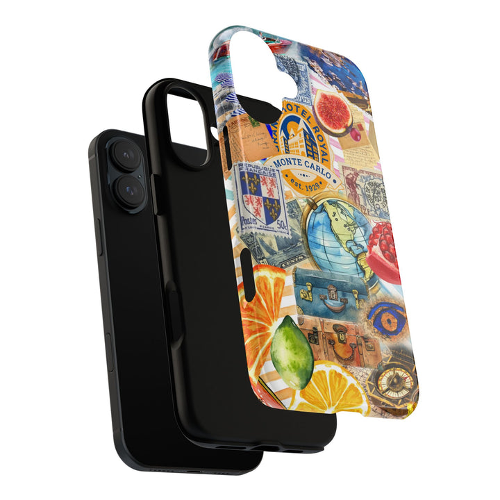 Cute European Summer Collage Phone Case, for IPhone 16 Case | Iphone 15, Iphone 14, IPhone 13 Case, 11 8 7, Samsung Galaxy S24, S23, S22, S21 Extra Protective - Studio40ParkLane