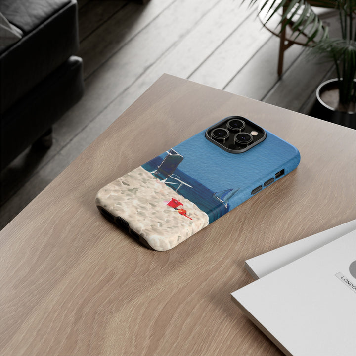Cute Samsung Case | Cool Iphone Case | Summer Blue Beach Chair, Samsung S24, S23, S22, S21, IPhone 15 Case | Iphone 14 Case, Iphone 13 Case - Studio40ParkLane