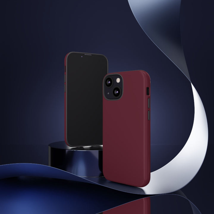 Premium Tough Burgundy Maroon Red Gift for Her Cute Phone Cases for Samsung S25 S24, S23, S22, S21, Iphone, 16, 15, 14, 13 Pro Max Ultra - Studio40ParkLane