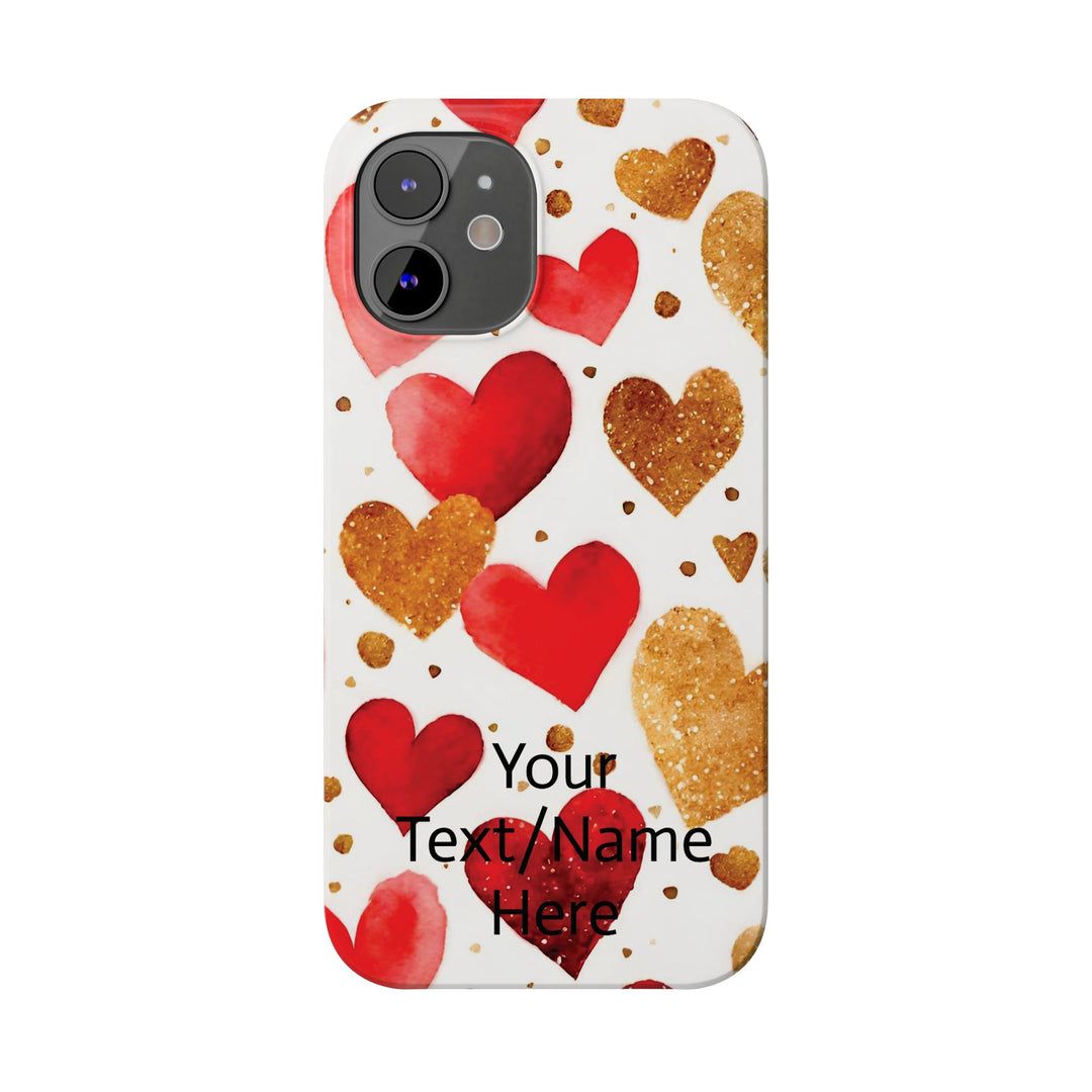 Slim Custom Personalized Valentine Love Gift for Her Cute Phone Cases for Iphone 16 Pro Max | iPhone 15 Case | iPhone 15 Pro Max Case, Iphone 14 - Studio40ParkLane