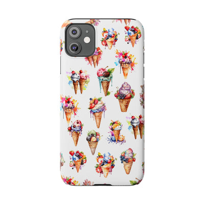 Summer Ice Cream Slim Cute Phone Cases for Iphone  | iPhone 15 Case | iPhone 15 Pro Max Case, Iphone 14, Iphone 14 Pro Max, Iphone 13