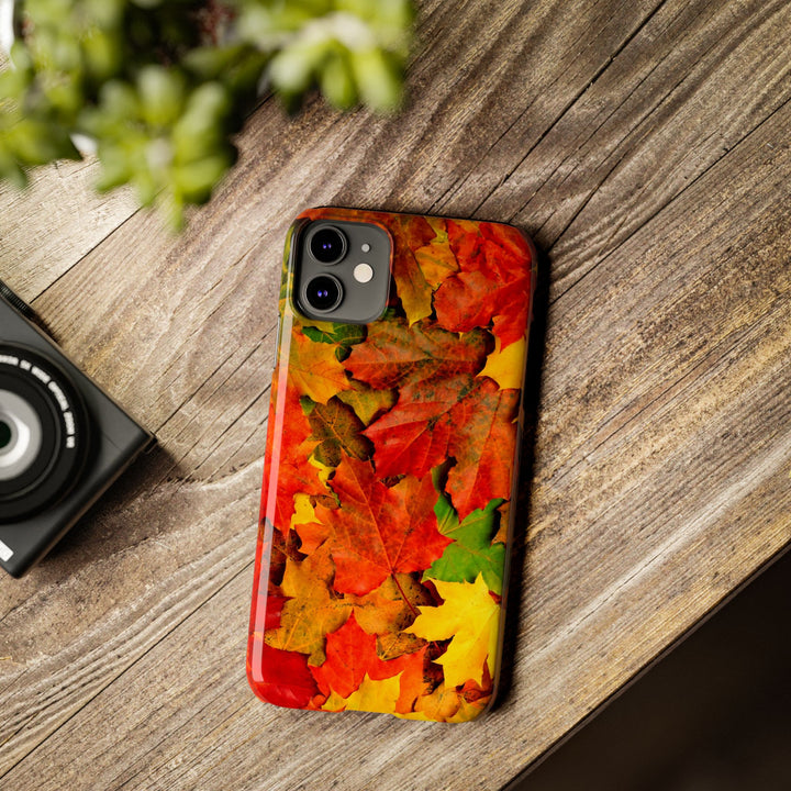 Slim Fall Leaves Slim Cute Phone Cases for Iphone | iPhone 15 Case | iPhone 15 Pro Max Case, Iphone 14, Iphone 14 Pro Max, Iphone 13 - Studio40ParkLane